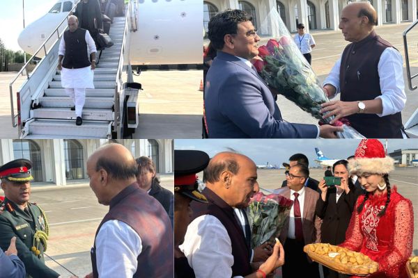 रक्षा मंत्री राजनाथ सिंह दक्षिण अफ्रीकी संघ (एससीओ) की बैठक में आतंकवाद और उग्रवाद पर भारत के रुख को रेखांकित करेंगे।