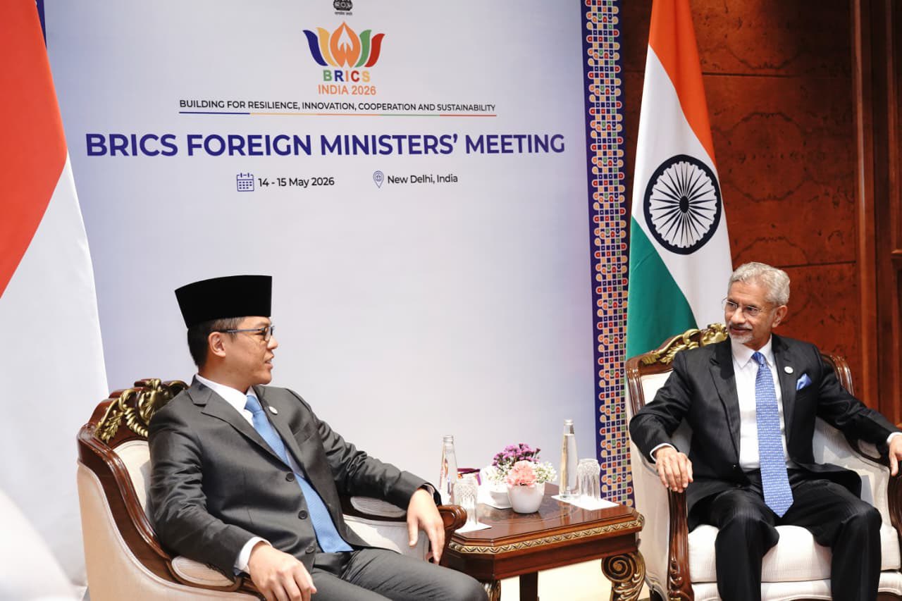 BRICS 2026: विदेश मंत्री जयशंकर ने इंडोनेशियाई समकक्ष सुगियोनो से की मुलाकात