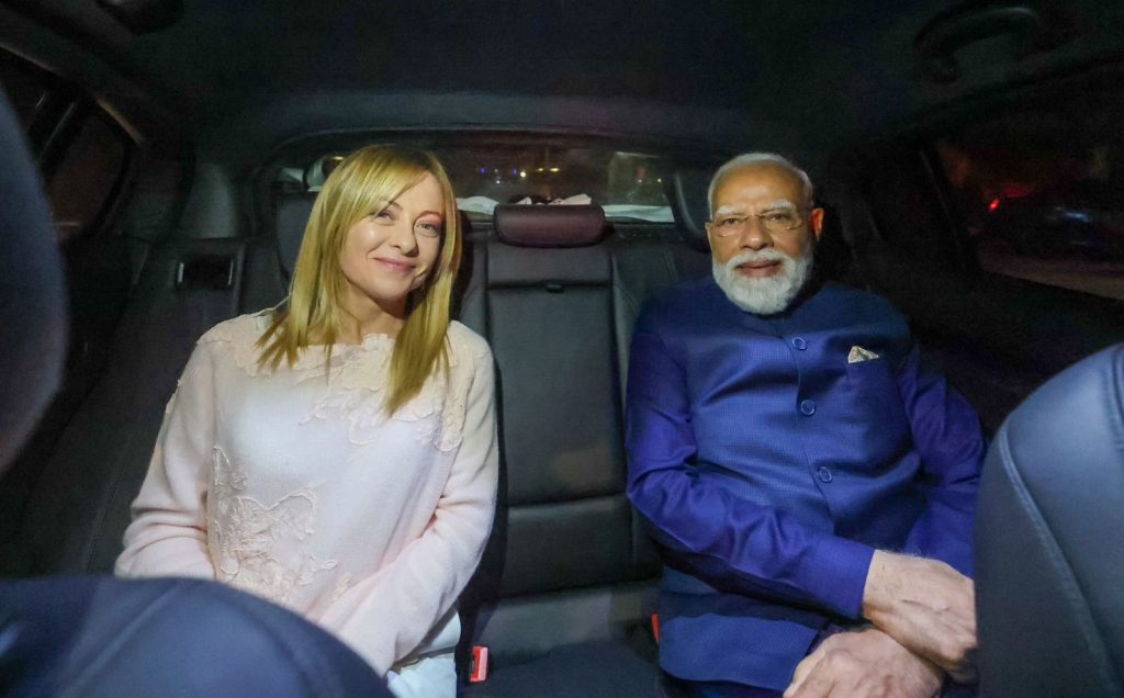 &lsquo;बातचीत का इंतजार है&rsquo;, द्विपक्षीय चर्चाओं से पहले रोम में प्रधानमंत्री मोदी ने की मेलोनी से मुलाकात