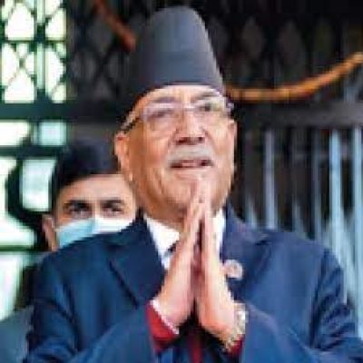 नेपाल के प्रधानमंत्री प्रचंड भारत दौरे पर रवाना