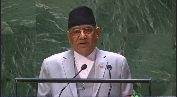 संयुक्त राष्ट्र महासभा में नेपाल के प्रधानमंत्री का संबोधन, कहा- देश में शांति स्थापना के लिए प्रतिबद्ध