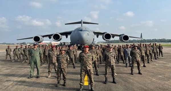 भारतीय और ऑस्ट्रेलियाई सशस्त्र बलों ने ऑस्ट्राहिंद 2023 में मल्टी-डोमेन ऑपरेशन में सामरिक अभ्यास किया