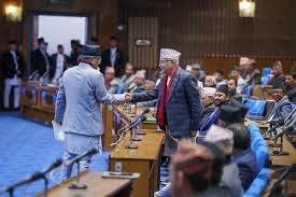 नेपाल की संसद में विपक्षी दलों का गतिरोध, प्रधानमंत्री ने पेश किया विश्वास मत