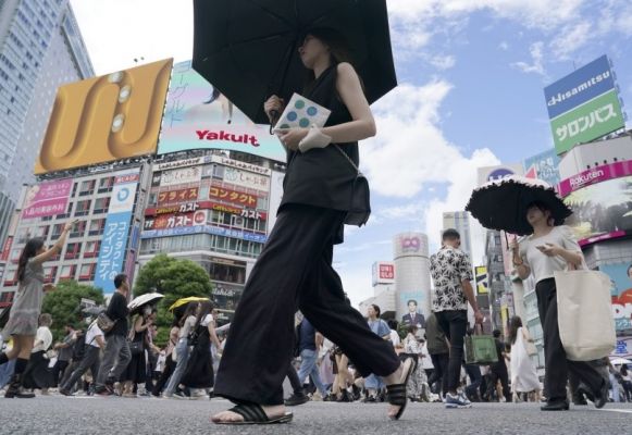 जापान में गर्मी का रिकार्ड टूटा, पारा 40 पार, सानो  में 41 डिग्री सेल्सियस