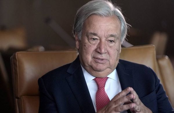 संयुक्त राष्ट्र महासचिव गुटेरेस ब्रिक्स शिखर सम्मेलन में हिस्सा लेने रूस पहुंचे