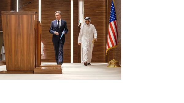  ब्लिंकन दोहा में मिले कतर के प्रधानमंत्री से, गाजा और लेबनान के हालात पर चर्चा