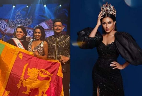श्रीलंका की इशादी ने मिसेज वर्ल्ड प्रतियोगिता में फर्स्ट रनर-अप का खिताब जीता