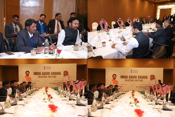 केंद्रीय मंत्री जी. किशन रेड्डी ने महत्वपूर्ण खनिज क्षेत्र में सहयोग मजबूत करने के लिए सऊदी अरब के मंत्री बंदर इब्राहिम से मुलाकात की
