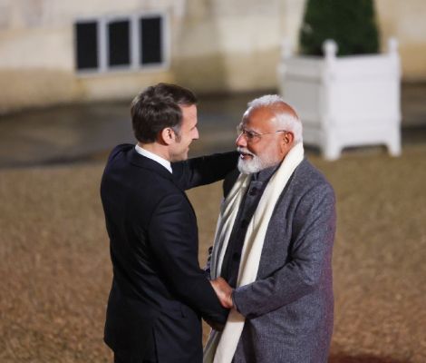  भारत के प्रधानमंत्री मोदी फ्रांस में, आज एआई एक्शन समिट की राष्ट्रपति मैंक्रों के साथ करेंगे सह अध्यक्षता 