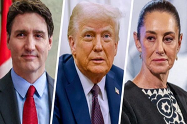 अमेरिकी राष्ट्रपति ट्रम्प ने मेक्सिको और कनाडा पर टैरिफ एक महीने के लिए टाल दिया