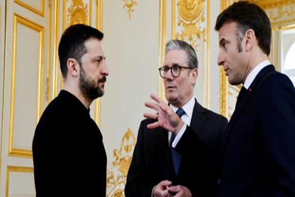 पेरिस शिखर सम्मेलन में यूरोपीय नेताओं ने रूस पर प्रतिबंध जारी रखने की शपथ ली