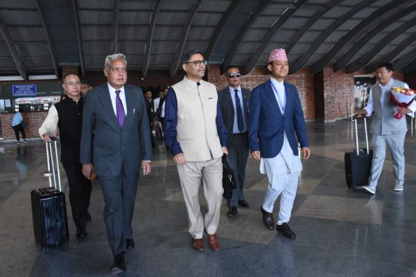  भारतीय विदेश सचिव विक्रम मिसरी दो दिनों के दौरे पर नेपाल पहुंचे