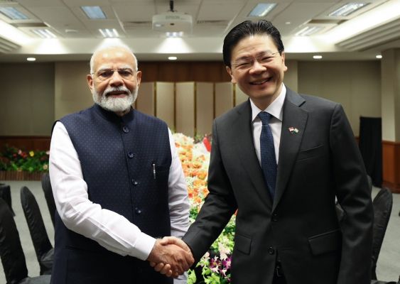 सिंगापुर के प्रधानमंत्री लॉरेंस वोंग तीन दिवसीय भारत यात्रा पर, रणनीतिक साझेदारी को मिलेगा नया आयाम