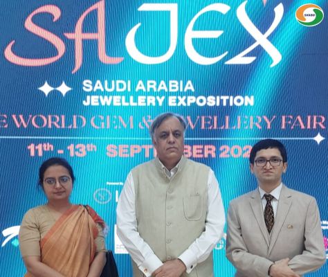जेद्दा में SAJEX 2025 का भव्य आग़ाज़: सऊदी अरब में पहली बार अंतरराष्ट्रीय B2B ज्वैलरी एक्सपो का आयोजन
