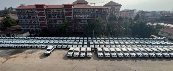 नेपाल को चुनाव के लिए भारत से ढाई सौ गाड़ियों की दूसरी खेप मिली
