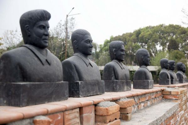 काठमांडू में जेन जी शहीद स्मृति मेमोरियल पार्क का पारंपरिक शैली में निर्माण शुरू