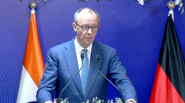 जर्मनी के मर्ज़ का कहना है कि ईरान को लेकर विवाद के बावजूद ट्रंप के साथ संबंध अच्छे हैं।