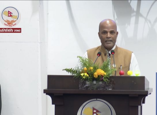 नेपाली संसद में बालेन्द्र सरकार की कार्यशैली पर सत्तारूढ़ दल के सांसद ने जताया विराेध