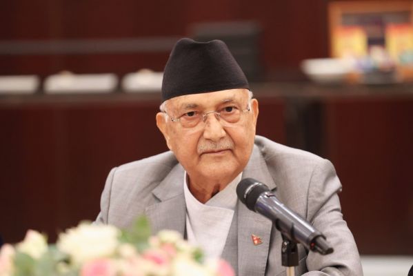 पदाधिकारियों की बैठक में नेपाल कम्युनिस्ट पार्टी के अध्यक्ष ओली का इस्तीफा देने से इंकार