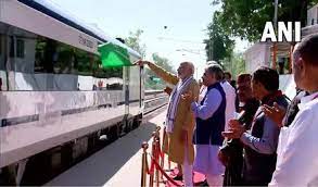 PM Modi flags off Vande Bharat Express from Himachal's Una