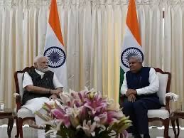 माटी के लाल' जगदीप धनखड़ लोकतांत्रिक मूल्यों को बनाए रखने में मदद करेंगे : प्रधानमंत्री मोदी