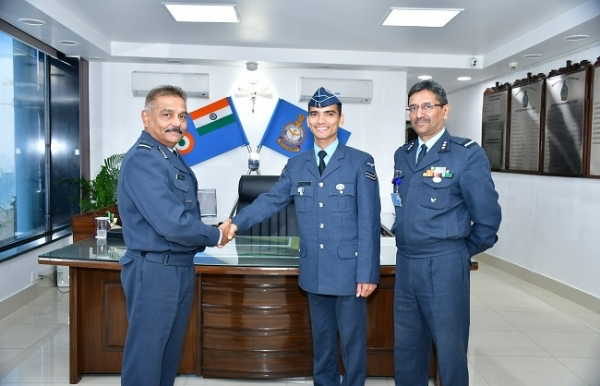 पश्चिमी वायु कमान ने खेलों में उत्कृष्टता के लिए देवन्दा को प्रशंसा पत्र से सम्मानित किया