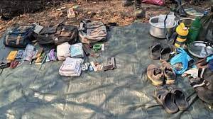 गढ़चिरौली जिले के वेदामपल्ली जंगल में मुठभेड़ के बाद नक्सली जंगल में भागे