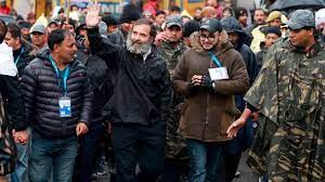 कांग्रेस की भारत जोड़ो यात्रा का समापन आज, शेर-ए-कश्मीर स्टेडियम में गिर रही बर्फ