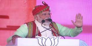 कांग्रेस-वामपंथियों ने विकास के मामले में त्रिपुरा को पीछे धकेला: नरेन्द्र मोदी