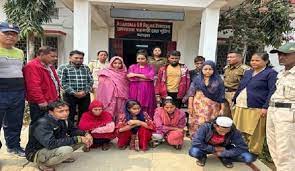बांग्लादेश से भारत में अवैध रूप से घुसे 12 विदेशी नागरिक पकड़े गए