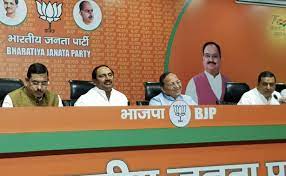 आंध्र प्रदेश के पूर्व CM एन किरण रेड्डी बीजेपी में हुए शामिल