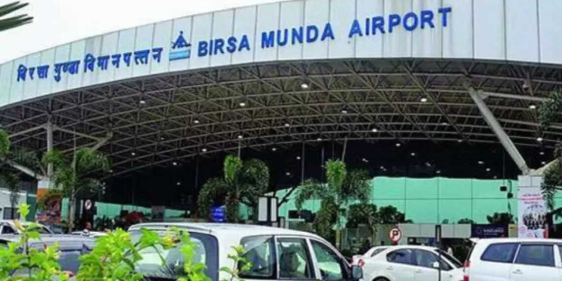 बिरसा मुंडा एयरपोर्ट पर पांच जुलाई से लगेगा अधिक पार्किंग शुल्क