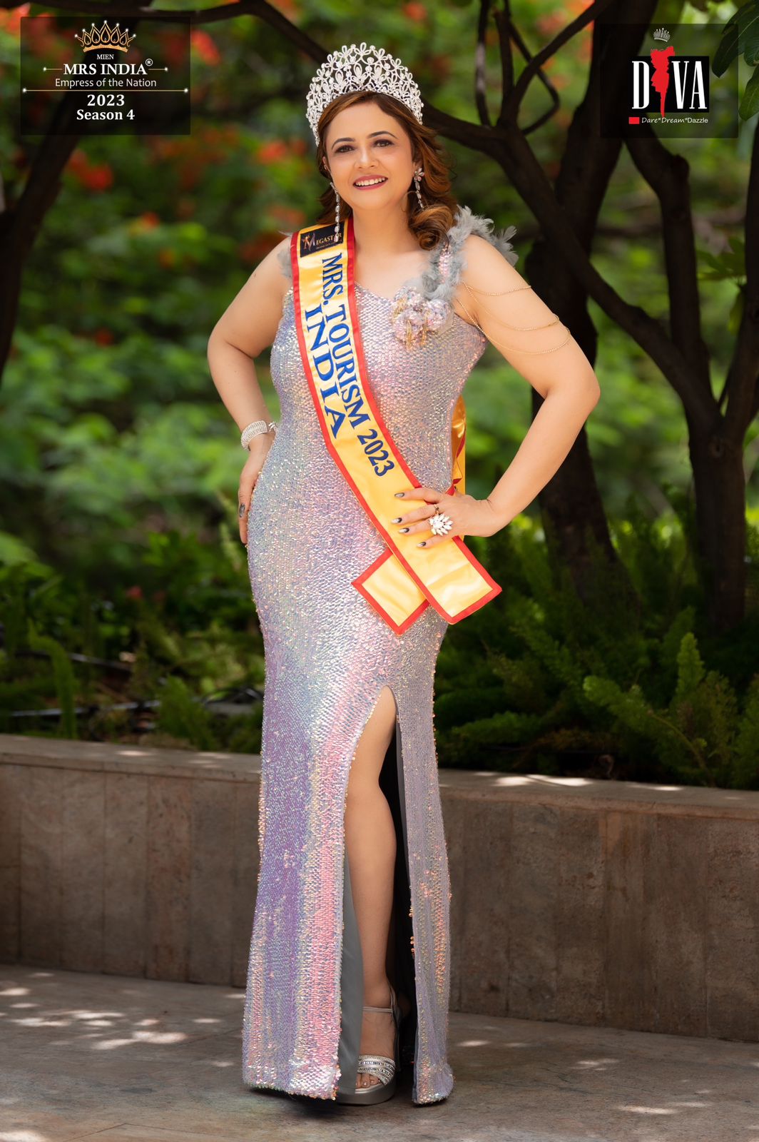 उत्तराखंड : मसूरी की डॉ.मृणालिनी भारद्वाज बनीं मिसेज इंडिया की फर्स्ट रनर-अप