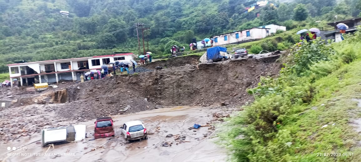 हिमाचल प्रदेश में मानसून की सामान्य से 147 फीसदी अधिक वर्षा, 5480 जगह भूस्खलन