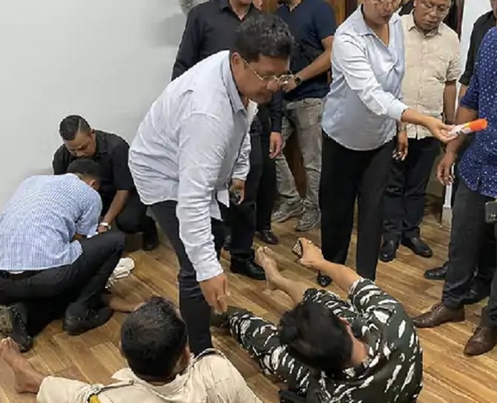 मेघालय के मुख्यमंत्री कार्यालय पर हमला, पांच सुरक्षाकर्मी घायल