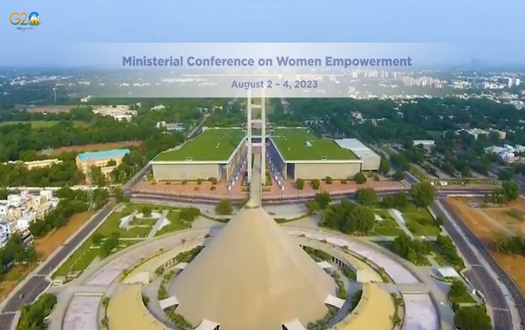 जी-20, महिला सशक्तिकरण पर मंत्रिस्&zwj;तरीय सम्&zwj;मेलन आज से गांधीनगर में शुरू होगा