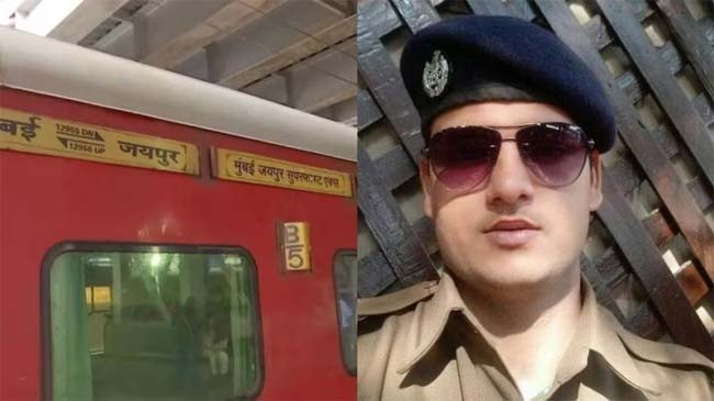 जयपुर-मुंबई एक्सप्रेस ट्रेन फायरिंग मामले में पुलिस ने क्राइम सीन को किया रीक्रिएट
