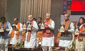 शाह ने कांग्रेस की भूपेश सरकार के खिलाफ जारी किया आरोप पत्र