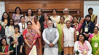नारी शक्ति वंदन आरक्षण बिल: भाजपा महिला मोर्चा कल प्रधानमंत्री का पार्टी मुख्यालय में करेगा अभिनंदन
