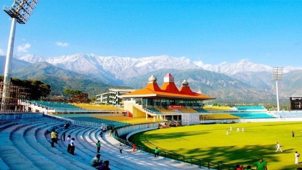 एकदिवसीय विश्व कप की तैयारियों को लेकर आईसीसी-बीसीसीआई की वेन्यू टीमें पंहुची धर्मशाला