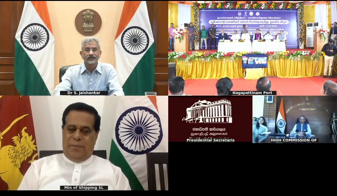 तमिलनाडु के नागपट्टिनम और श्रीलंका के कांकेसंथुराई के बीच नौका सेवा शुरू