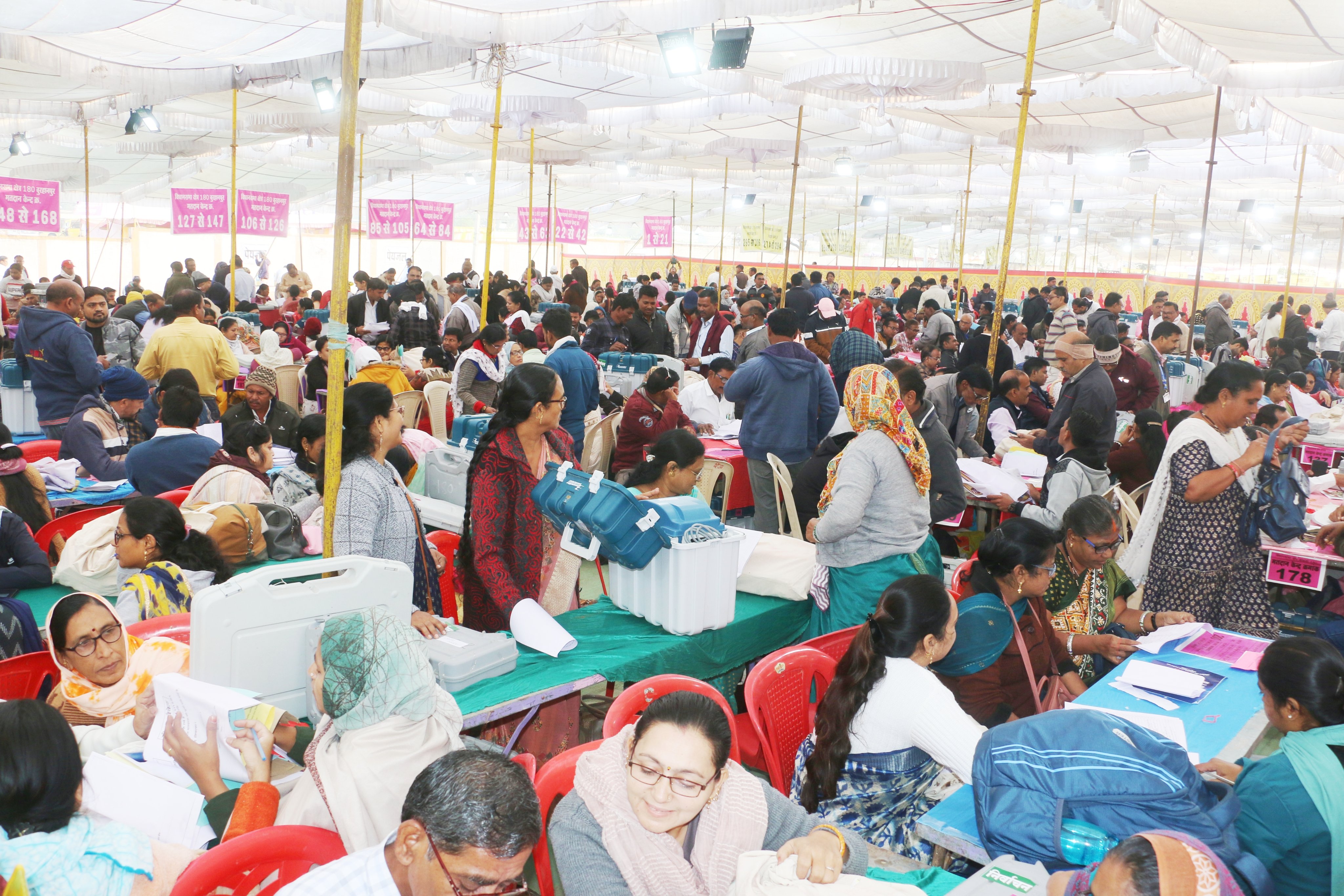  छत्तीसगढ़ की 70 और मप्र की सभी 230 सीटों पर कल मतदान, सुरक्षा के कड़े बंदोबस्त