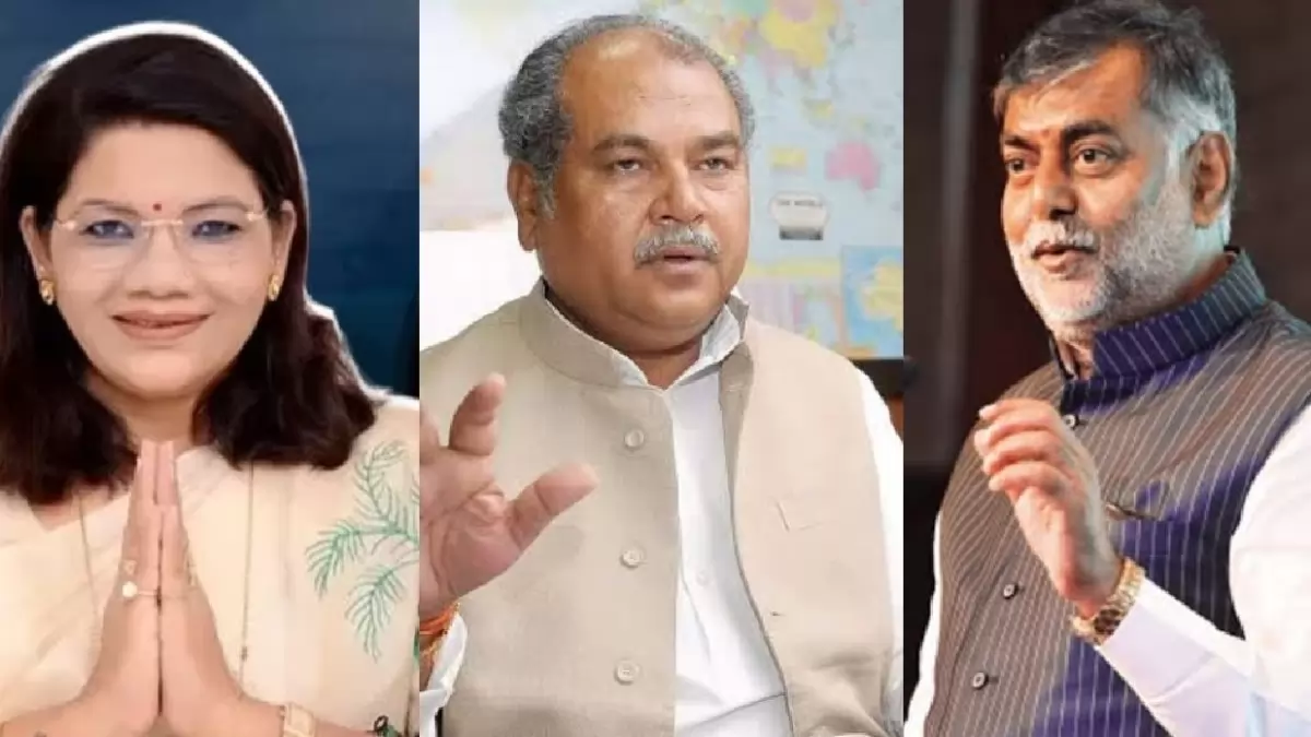 केन्द्रीय मंत्रिमंडल से तोमर-पटेल और रेणुका के इस्तीफे