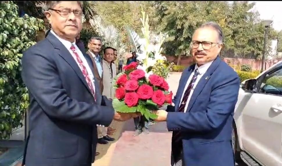 भ्रष्टाचार निरोधक ब्यूरो ने पुलिस महानिदेशक राजीव शर्मा ने किया कार्यभार ग्रहण