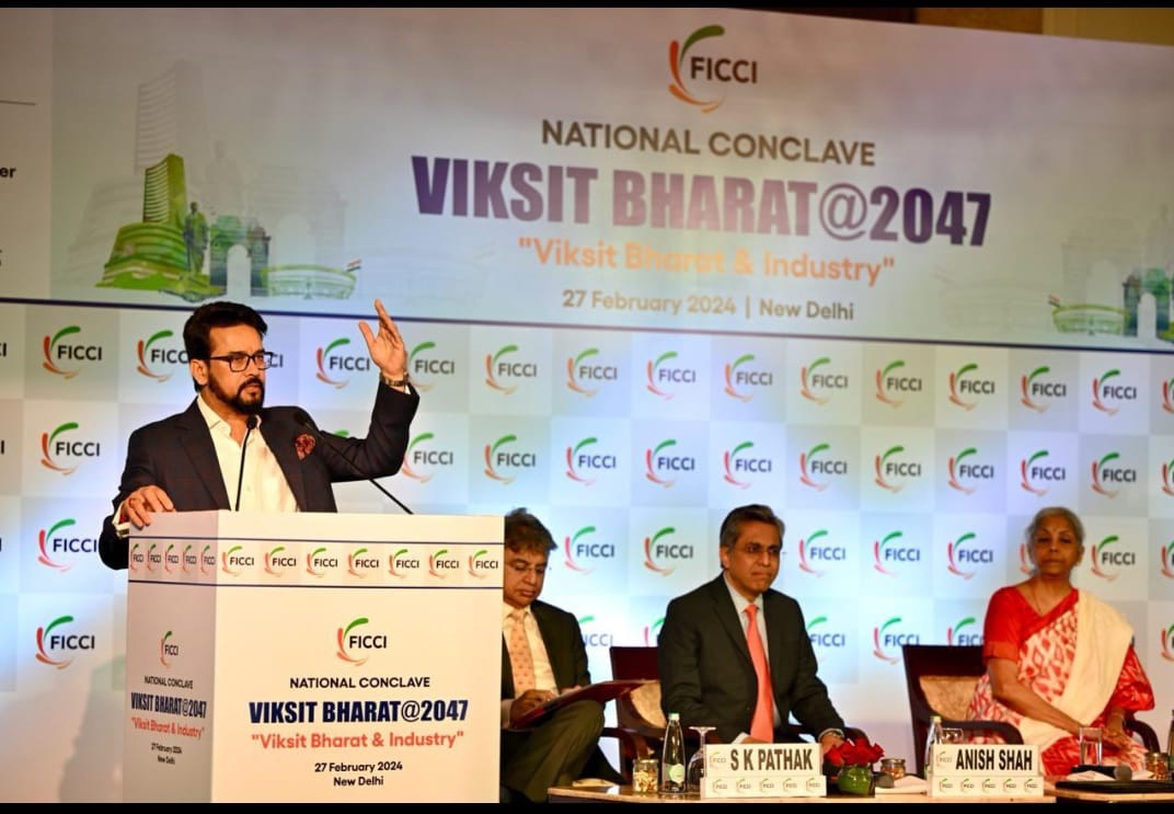 वैश्विक डिजिटल भुगतान का 46 प्रतिशत भारत में किया जाता है: अनुराग ठाकुर