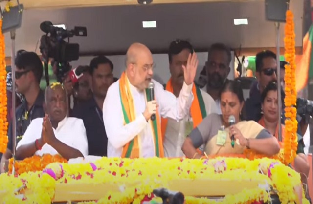 द्रमुक व अन्नाद्रमुक ने भ्रष्टाचार को बढ़ावा देकर तमिलनाडु के विकास को अवरुद्ध किया: शाह