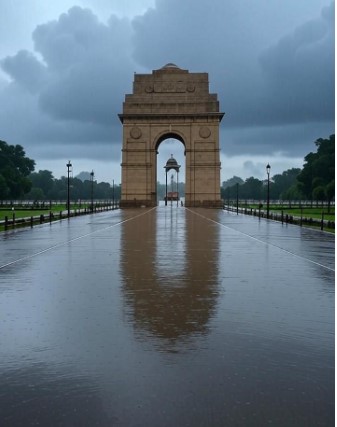 दिल्ली-एनसीआर में पूरे हफ्ते सुहावना रहेगा मौसम, जुलाई मध्य तक अच्छी बारिश का पूर्वानुमान