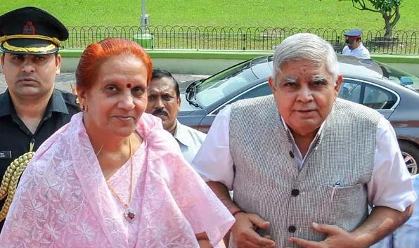  उपराष्ट्रपति धनखड़ आज सपत्नीक राजस्थान के कोटा में