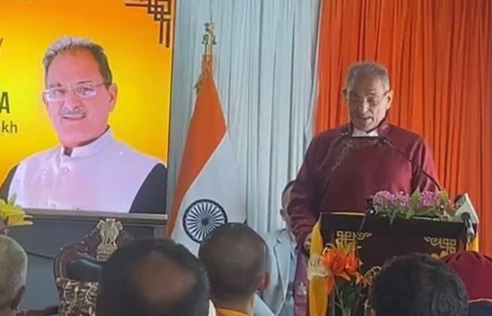 कविंदर गुप्ता ने लद्दाख के नए उपराज्यपाल पद की शपथ ली