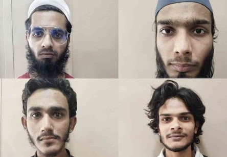  गुजरात एटीएस ने अलकायदा से जुड़े चार आतंकियों को किया गिरफ्तार